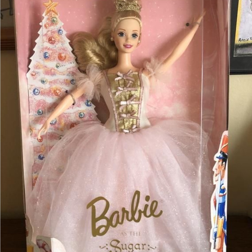 Barbie Sugar Plum Fairy Doll - Pink and Gold 1996